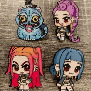 New KPOP Demon Hunter Pin Set